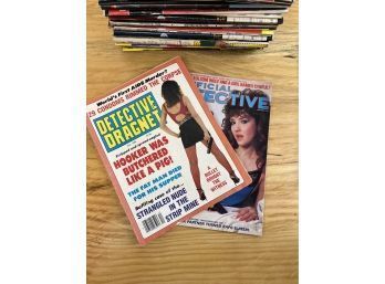 Vintage Detective Cases Magazine Lot Pulp Trashy Stories