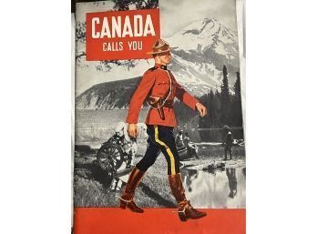Vintage Canada Travel Brochure