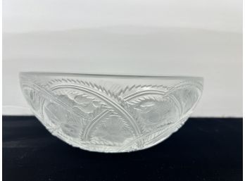 Lalique Pinsons Bowl-Local Pick Up Only