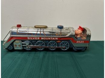 Silver Mountain Tin Toy Train