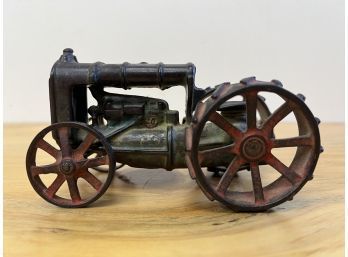 Antique Cast Iron Toy Tractor
