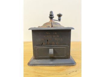 Antique Crown Coffee Mill