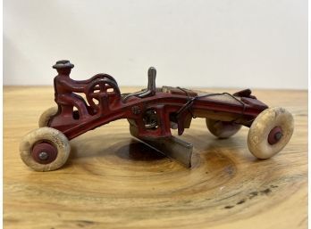 Antique Cast Iron Toy Tractor