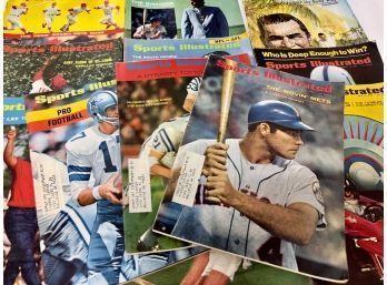 Lot Of 1968 Sports Illustrated Magazines