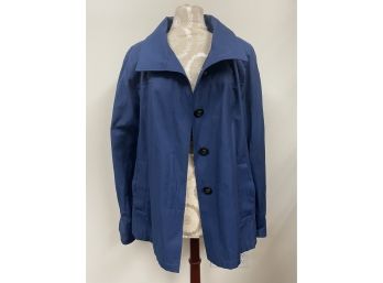 Gallery Royal Blue Raincoat ~ Size XL
