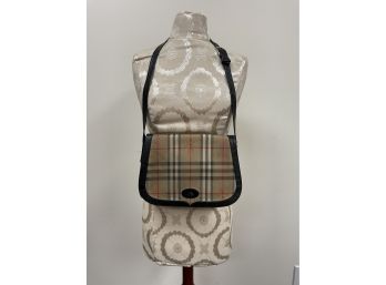 Vintage Burberry Purse W/shoulder Strap