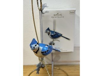 Hallmark Ornaments  Blue Jay