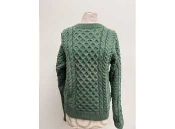 John Molloy Wool Cable Knit Sweater