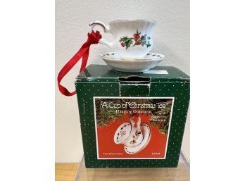 Hallmark Ornaments  A Cup Of Christmas Tea
