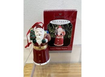 Hallmark Ornaments - Santas Hidden Surprise