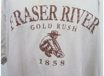 Fraser River Gold Rush 1858 Tee XL