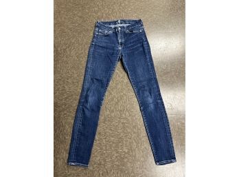 7 For All Mankind Made In USA Denim Sz 28