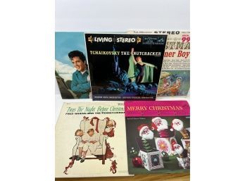 Lot Of 5 Christmas Albums