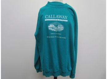 Callaway Vineyard & Winery Sweatshirt Large 42-46
