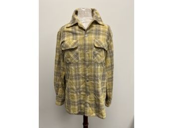 Vintage Wool Board Shirt By Cameron Of California