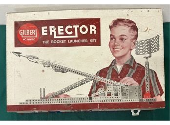 Gilbert Erector Rocket Launcher Set