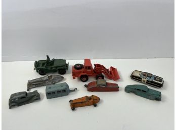 Vintage Lot Of Toy Car Parts