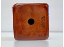 Vintage Leather Dice Container Gumps Made In Italy
