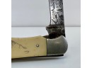 Vintage Schrade Single Blade Knife