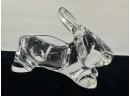Glass Rabbit Container