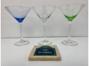 Martini Glasses And Watson Kennedy Coaster