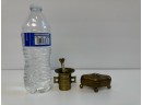 Two Small Brass Miniature Items