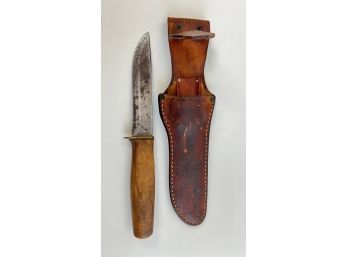 Morseth Made In Norway Brusletto Knife With Sheath