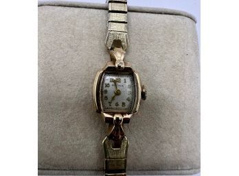 Lady's Bulova Watch 10K Gold Rolled Case