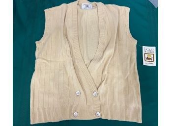 Vintage 100 Cashmere Jacques De Loux Sweater-vest L