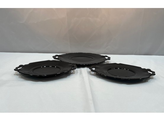 Black Amethyst Plates