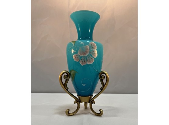 Fenton 'landmark Collection' Vase (signed)