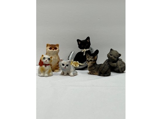 Set Of 6 Cats