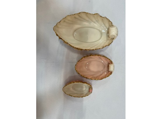 Lenox Nesting Shell Bowls