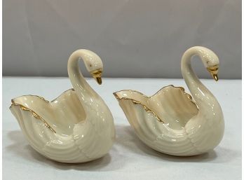 Lenox Ivory Swan Bowls/dish