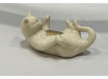 Lenox Ceramic Cat Figurine