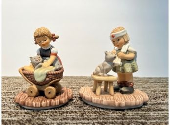 2 Hummel Goebel Figurines