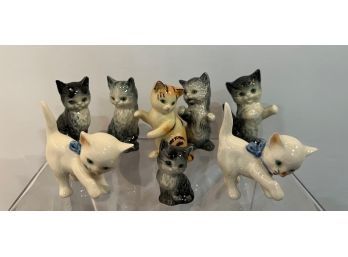 8 Smaller Goebel Cats
