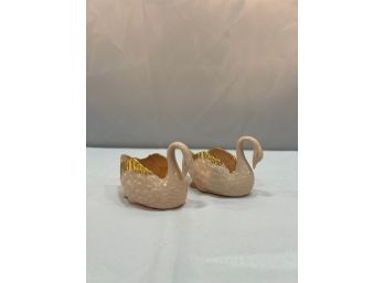 Lenox Pink Swan Bowls