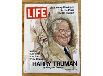 Life Magazine Harry Truman 1972