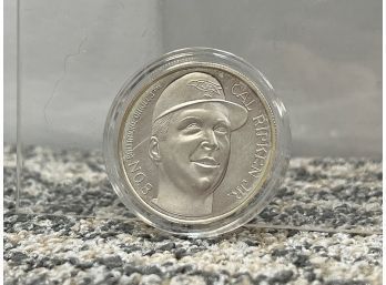 Cal Ripken JR Silver Coin