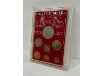 Silver Jubilee  1952 - 1977 Coin Set