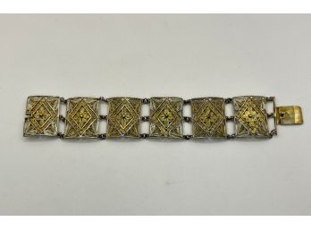 Victorian Sterling Bracelet ~ 800 Mark