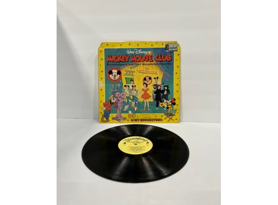 Walt Disney Mickey Mouse Club Record