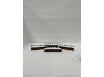 Department 56 Heritage Village Collection 'churchyard Fence Extensions Set Of 4 Accessory Set'