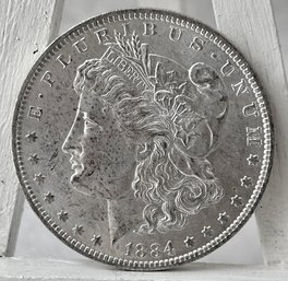 1884 O Morgan Dollar