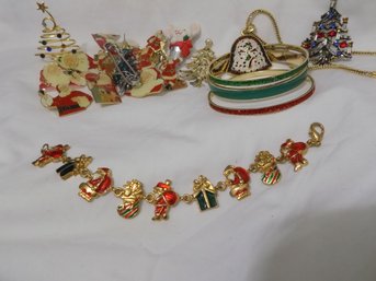 Holiday Bling  -  Bracelets - Necklace - Earrings - Brooches - Pins