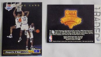 Shaquille O'Neal 1993 Upper Deck Trade Card
