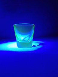 Uranium Glass Shot Glass