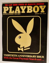 Collection Of Playboy Magazines From The 80s