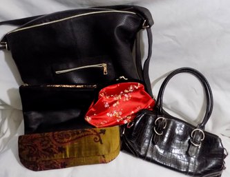 Collection Of  5 Handbags And Purses